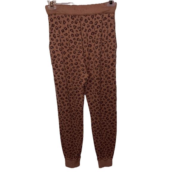 Abercrombie & Fitch Tan Animal Print Loung Wear Set Size Small - Picture 11 of 14